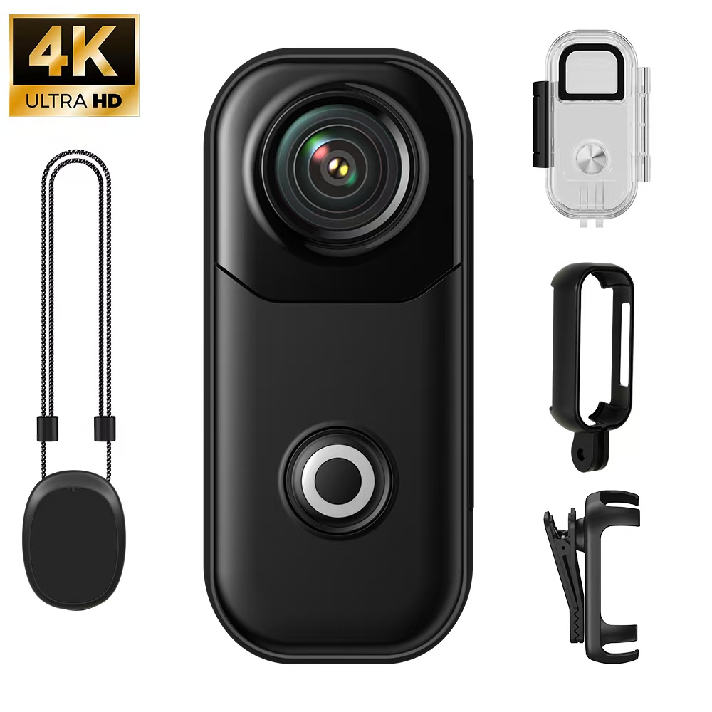 Outdoor Adventure Videos - Mini kamera sportowa 4K, kamera osobista