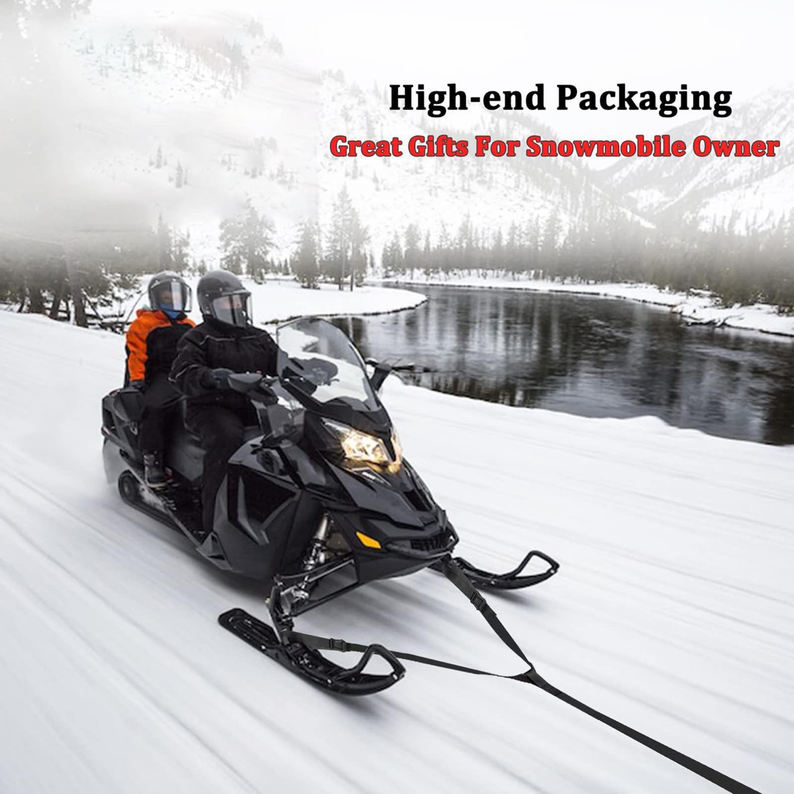 Outdoor Adventure Gear - Pas holowniczy do skuterów śnieżnych, wytrzymały