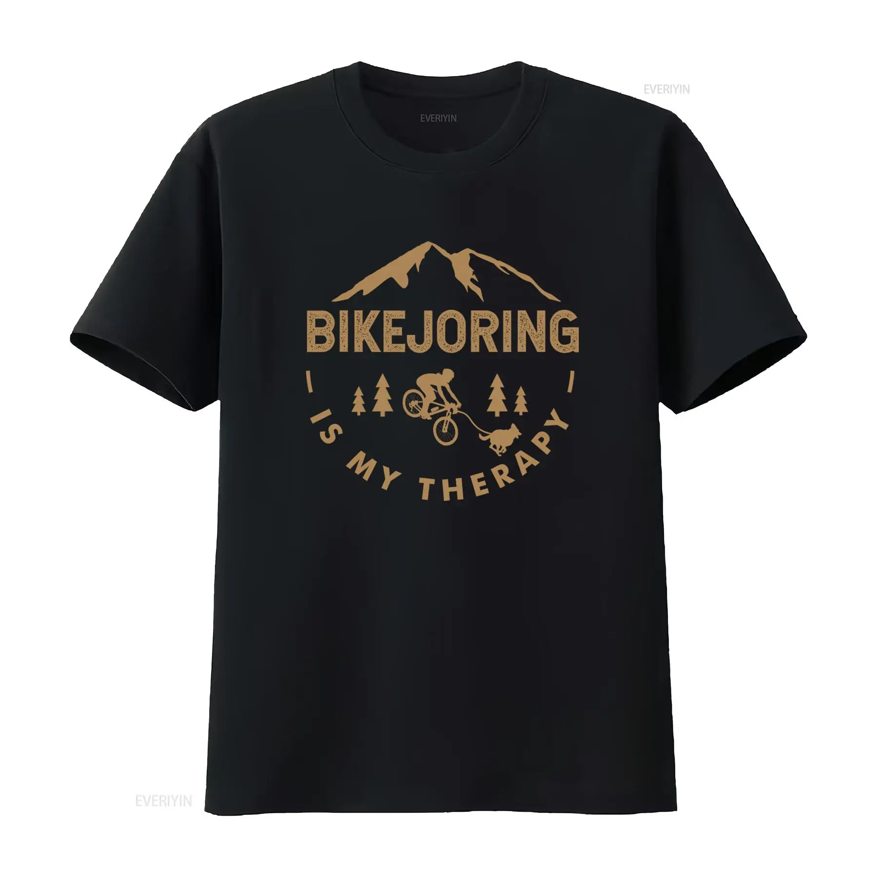 Outdoor Adventure Therapy - Koszulka Bikejoring - Moja Terapia, Wzór