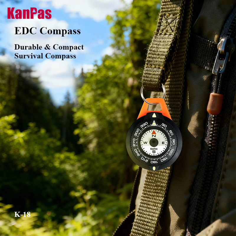 Outdoor Adventure Gear - Kompas EDC Mini KANPAS, kompas z