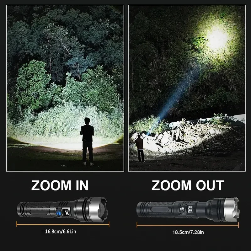900000 LM Potężna latarka LED  – Outdoor Adventure Inc recenzja i cena