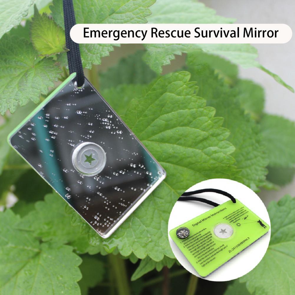 Lustro sygnalizacyjne z kompas – Signal Mirror Rescue recenzja i cena