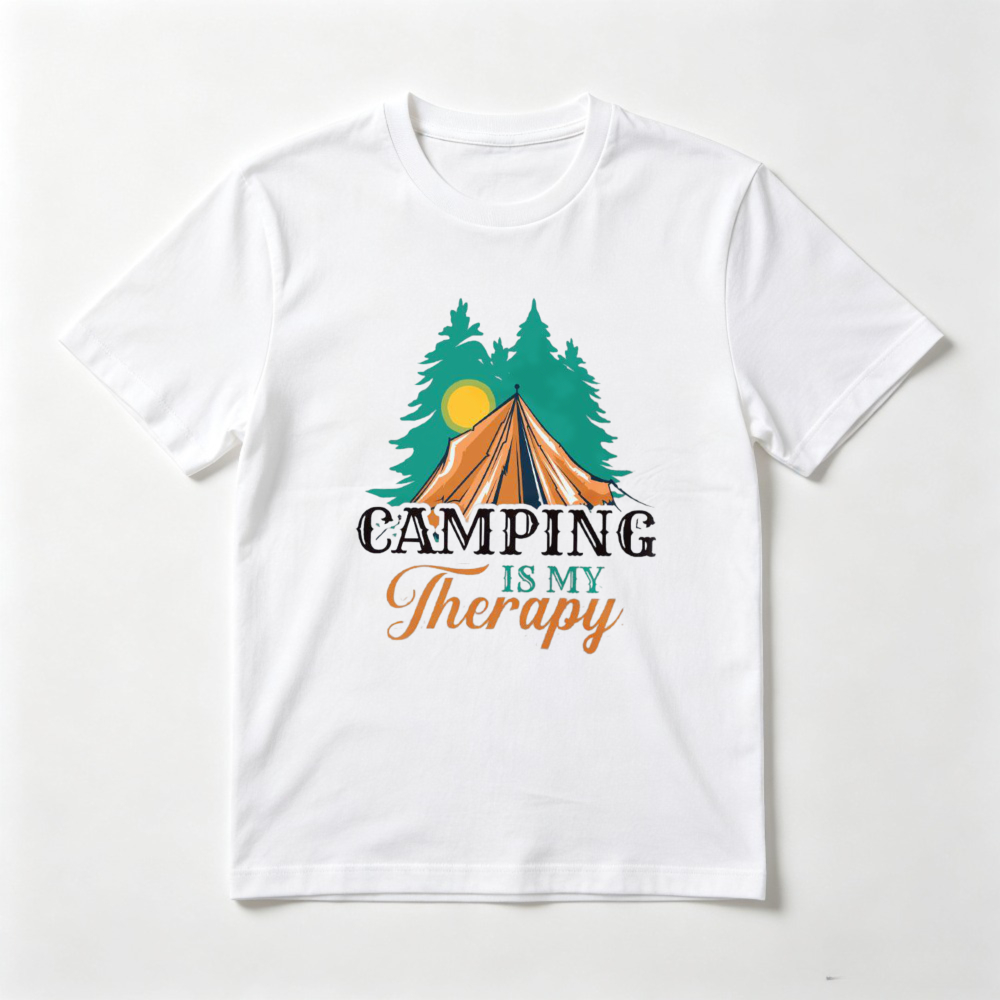 Koszulka „Camping Is My Therap – Outdoor Adventure Therapy recenzja i cena