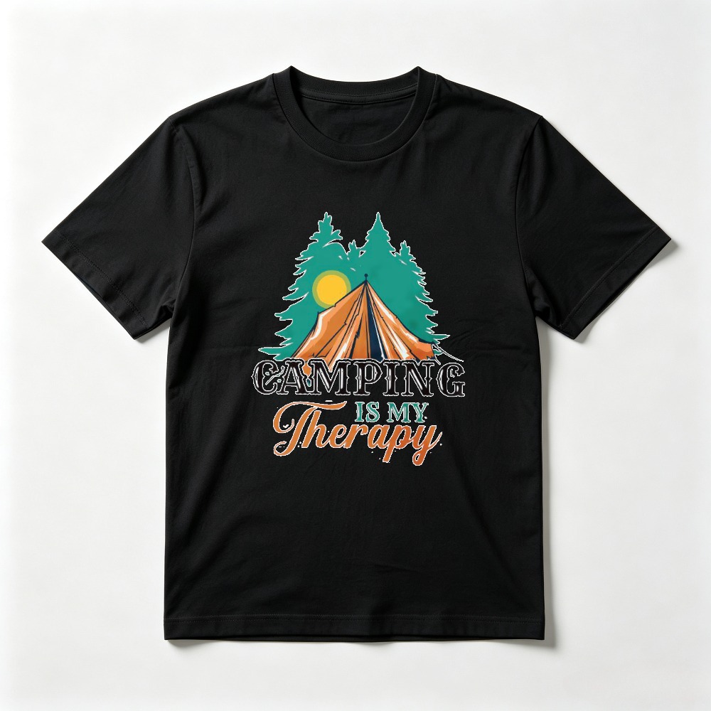Koszulka „Camping Is My Therap – Outdoor Adventure Therapy recenzja i cena