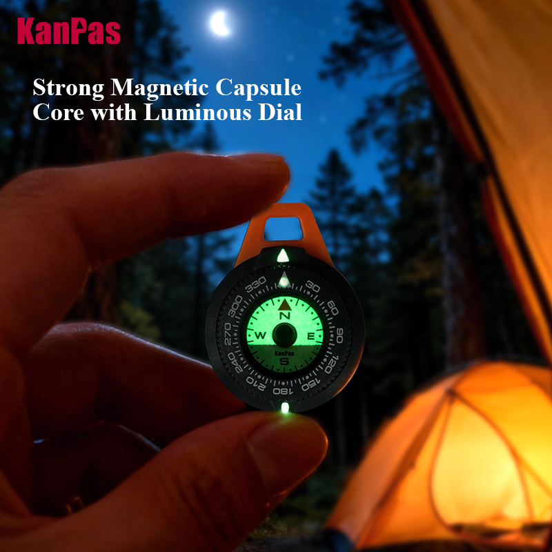 Kompas EDC Mini KANPAS, kompas – Outdoor Adventure Gear recenzja i cena