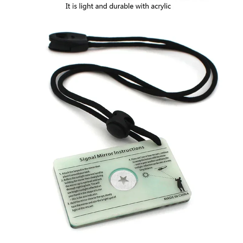 Lusterka sygnalizacyjne z gwiz – Signal Mirror Rescue recenzja i cena