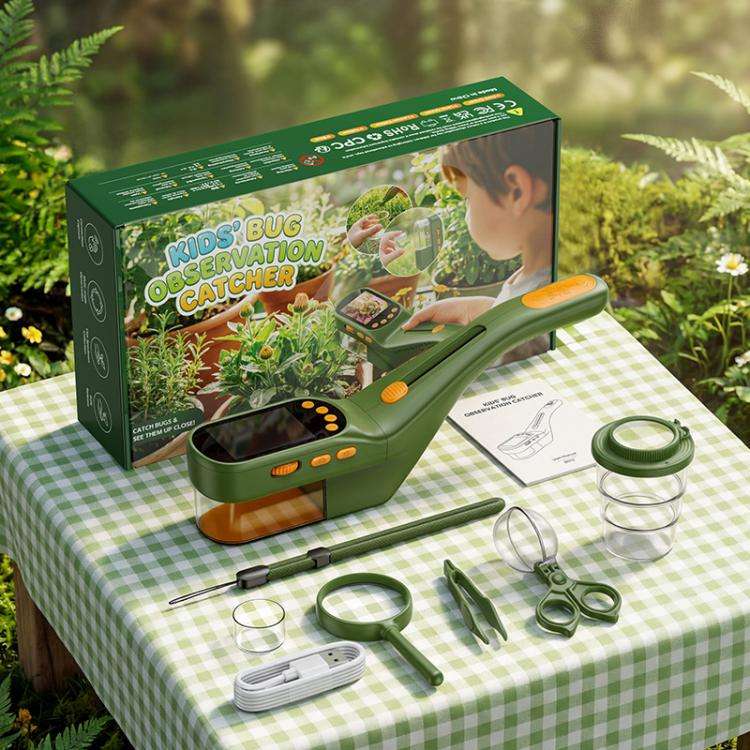 Plastikowy mikroskop do obserw – Outdoor Adventure Kit recenzja i cena