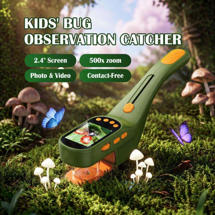 Plastikowy mikroskop do obserw – Outdoor Adventure Kit recenzja i cena