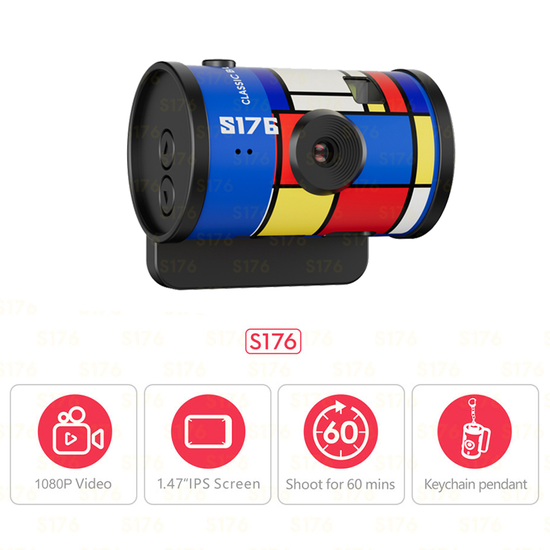 S176 Przenośna Mini Kamera Fil – Outdoor Adventure Videos recenzja i cena